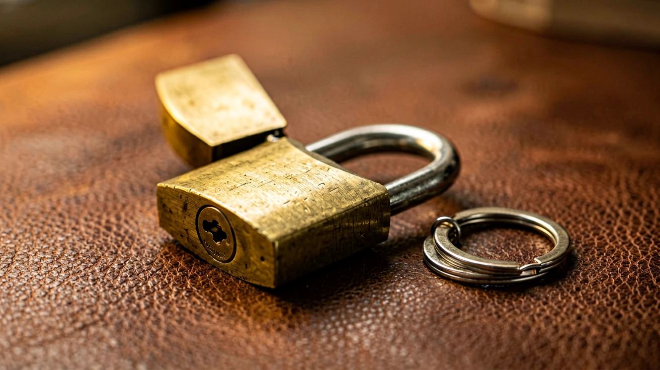 သော့ဖွင့်ထားသော Padlock သင်္ကေတဖြင့် APK Install ၏ Security Risk ကို ကိုယ်စားပြုသည့်ပုံရိပ်